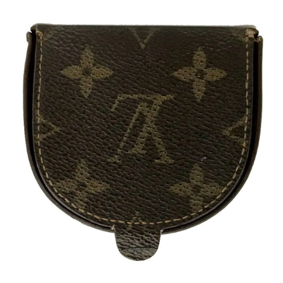 LOUIS VUITTON LV Monogram Coated Canvas Folding Coin / Pill Case - Picture 5 of 6